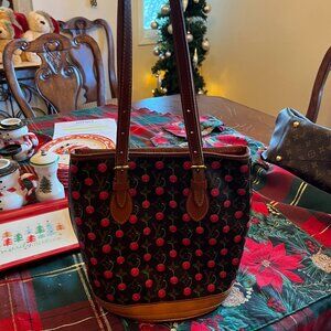 Louis Vuitton Cerises Mongram Cherry Bucket Bag - 100% AUTHENTIC